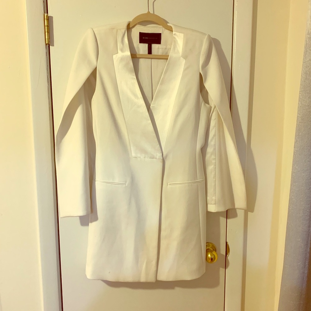 BCBG White Blazer Dress